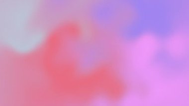 4kUHD çözünürlük videosu. Çok renkli hareket eden soyut arkaplan bulanık. Soyut hareket eden renklerin gradyan arkaplanı. Renkli hareket grafikleri.