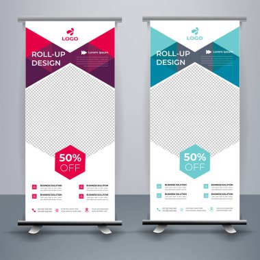 Modern sancak şablonu, Standee şablonu, X-banner şablonu, bayrak bayrağı. dikey, soyut arkaplan, tasarımı kaldır, modern x pankartı, dikdörtgen boyutu.