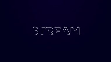 Kısa bir süre sonra, şeffaf arkaplanda canlı yayın için uygun neon metin animasyonu başlayacak. Vice City neon metin efekti Kusursuz döngüleme videosu.