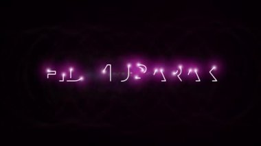 Al Adha Mübarek ve Al Fitr Banner Tasarım Vektör İllüstrasyonunun 4K Döngü Arkaplanı. Müslüman bayramı. Ramazan, Raya Hari, Ramazan Bayramı ve Mawlid için modern İslam uygun..
