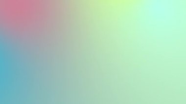 Soyut Gradyan döngü animasyon arkaplanı 4k. Yumuşak Gradyan Döngüsü Yavaş Hareket bulanık görüntüsü