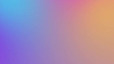 Soyut Gradyan döngü animasyon arkaplanı 4k. Yumuşak Gradyan Döngüsü Yavaş Hareket bulanık görüntüsü