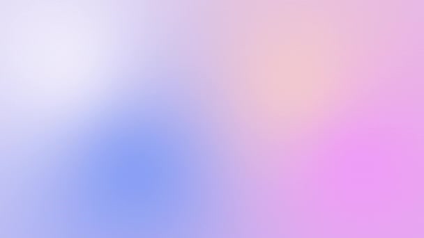 Abstract Gradient Loop Animatie Achtergrond Soft Gradient Cycle Slow Motion — Stockvideo