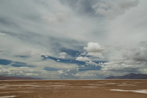 Schöne Landschaft Des Tals Und Wolken Blauen Himmel — Stockfoto