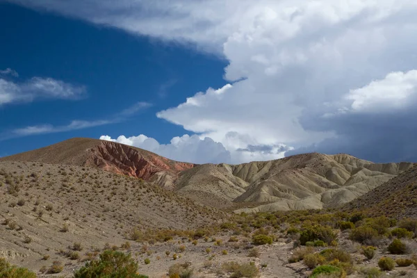 Zauberhafter Blick Auf Die Trockene Wüste Das Bunte Tal Feld — Stockfoto