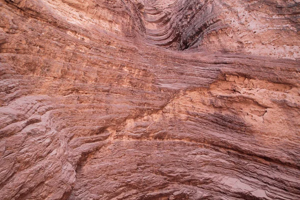 Kızıl Kanyon Kurak Çöl Manzarası Kırmızı Kum Kumtaşı Kayalık Oluşumlar — Stok fotoğraf