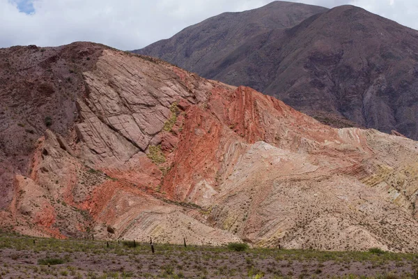 Geologie Panorama Pohled Červené Pískovcové Skalní Útvary — Stock fotografie
