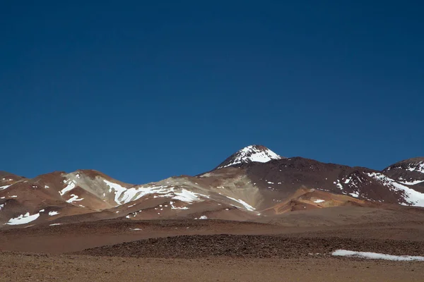 Vulkanlandschaft Den Anden Einzigartiger Blick Auf Die Alpen Vulkane Berge — Stockfoto