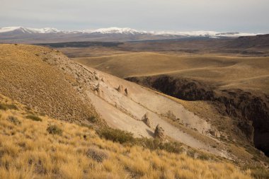Kırsal alan. Altın çayır. Sarı çayırlar, kum tepeleri ve yüksek dağlardaki kayalık oluşumlar.. 