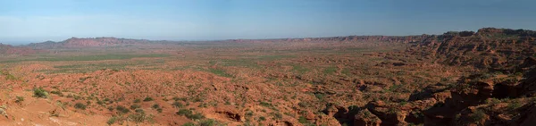 Gran Cañón Vista Panorámica Del Desierto Rojo Acantilados Anaranjados Formaciones — Foto de Stock