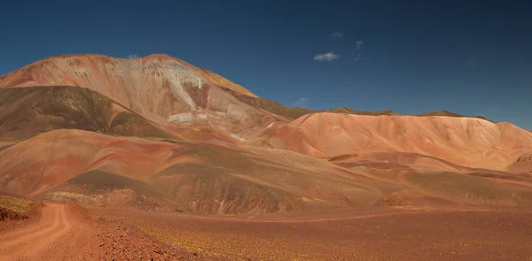 Onverharde Weg Hoog Het Andesgebergte Reizen Langs Route Door Dorre — Stockfoto