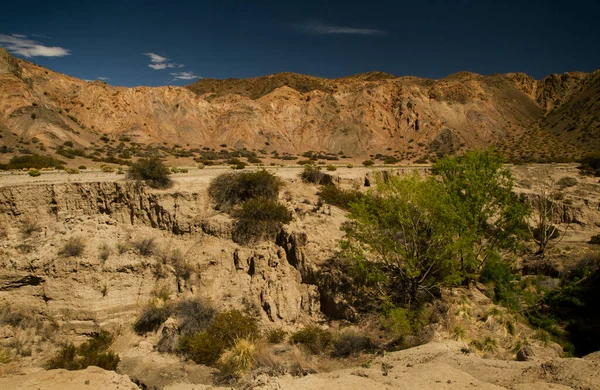 Arid Environment View Sandstone Cliffs Canyon Rocky Mountains Desert Sand — Stock Photo, Image