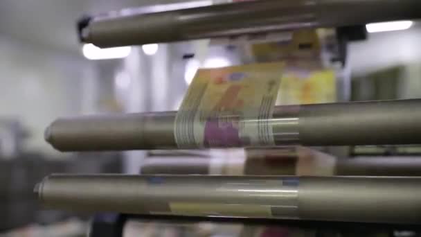 Industrie Alimentaire Production Industrielle Crème Glacée Vue Une Machine Emballage — Video