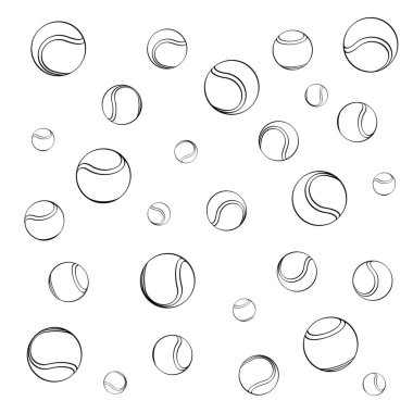 büyük tenis topu spor seti gri pullu en iyi profesyonel resim farklı görünüm