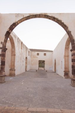 Kudüs, İsrail 'deki eski kilisenin manzarası