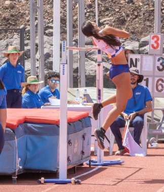 Sporcular atletizm sırasında