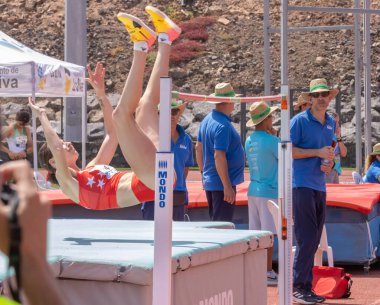 Rio de Janeiro, Brezilya - Haziran 3 0, 2 0, 0 7 atlet Rio de Janeiro 'daki 217 olimpiyat oyunu sırasında