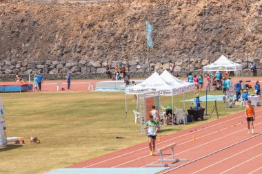 Şehirde çalışan yarış