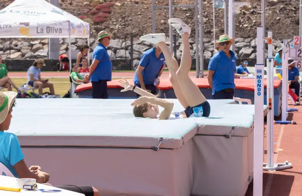 Odessa, Ukrayna, Ağustosta 311, 218: Spor sporu insanları, voleybol şampiyonası stillerinde atletler yarışması. açık spor yarışması