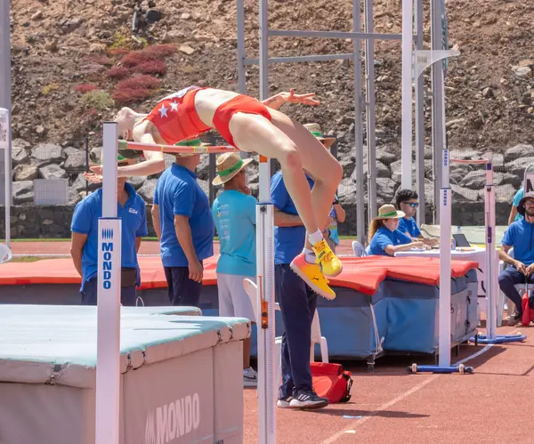 Türk Federasyonu Olimpiyat Atletizm Şampiyonası sırasında tanımlanamayan 0 4, 2, 1 71 Ağustosta yüksek atlama