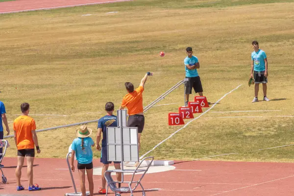Odessa, Ukrayna - Ağustos 26, 2017: Ukrayna kupası Odessa 'nın ragbi ve amatör oyunları arasında... spor ve