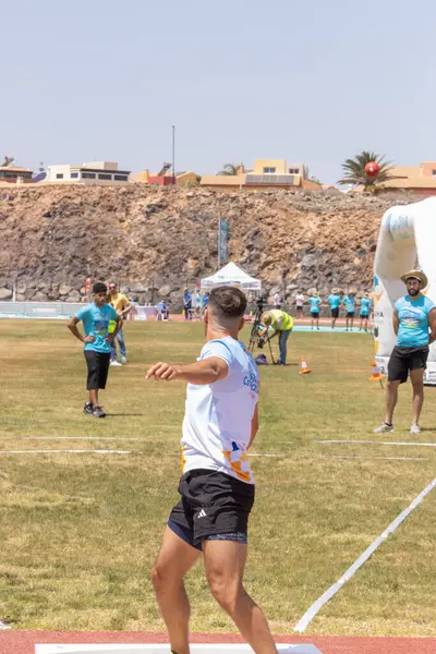 İstanbul, Türkiye - 25 Ağustos, 2017: İstanbul Türk Atletizm Federasyonu 'nun yarısındaki atletler 5 atletizm yarışında 2-0