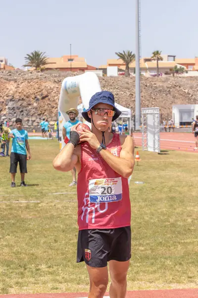 İstanbul, Türkiye - 24 Ağustos, 2016: Türk Olimpiyat Atletizmi 'nin dördüncü bileşeni olarak tanımlanan atlet