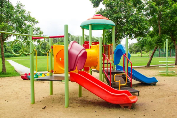 Colourful Children Playground Equipment — Stock Photo, Image