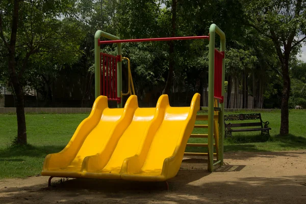 Colourful Children Playground Equipment — Stock Photo, Image