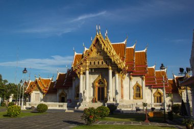 Tapınak wat benchamabophit, bangkok, Tayland