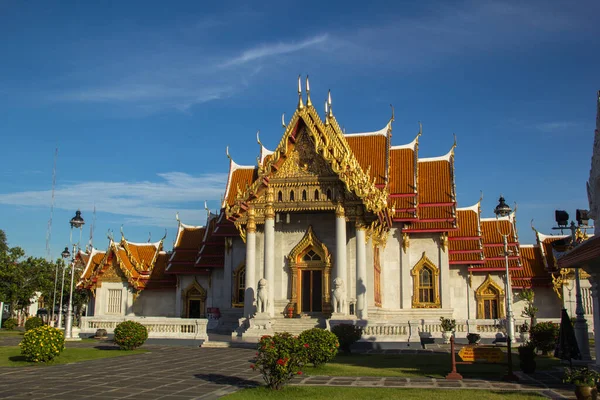 stock image Temple Wat Benchamabophit , Bangkok, Thailand