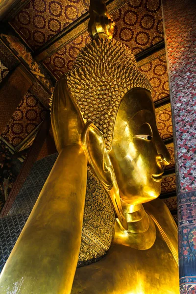 stock image the Reclining Buddha in Wat Pho, Bangkok