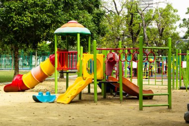 renkli çocuk oyun alanı Ekipmanı.