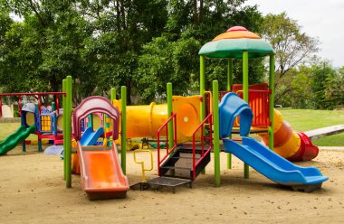 renkli çocuk oyun alanı Ekipmanı.