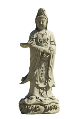 Kuan Yin 'in Buda' nın Çin sanatı resmi