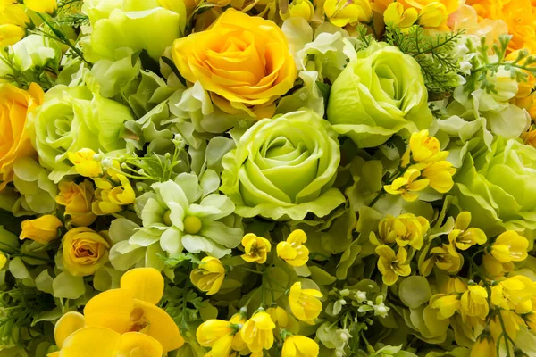 Gyönyörű Virágok Háttér Esküvői Jelenet Stock Kép