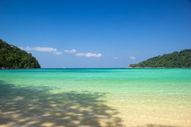 Phang-nga Eyaletindeki Surin adası, ada, thailnad