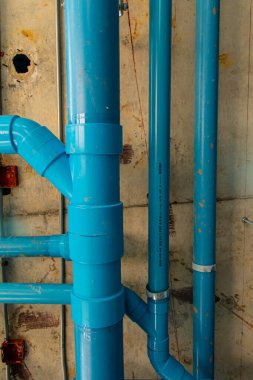 İnşaat su sistemlerinde PVC boru