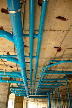 İnşaat su sistemlerinde PVC boru