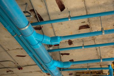 İnşaat su sistemlerinde PVC boru