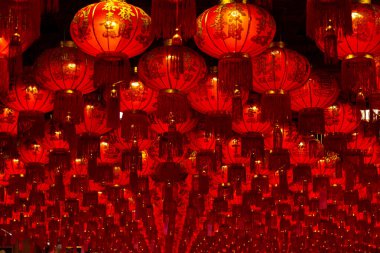 Geleneksel Çin fenerleri, Geleneksel Çin Yeni Yılı.