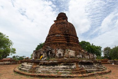 Antik pagoda ayutthaya tarihi park Tayland
