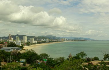 Khao Takiab tepesi ve sahili, hua Hin, Prachuap Khiri Khan, Tayland