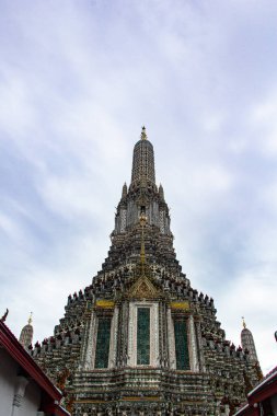 Wat Arun Budist Tapınağı, Chao Phraya Nehri, Bangkok, Tayland.
