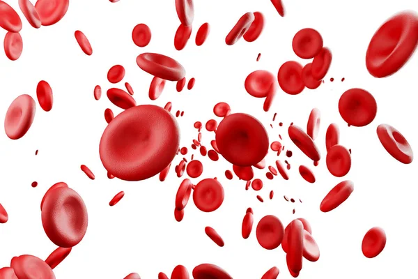 백혈구의 삽화의 개념은 세포나 구조에 배우기 약리학 교육을 설명하는 — 스톡 사진