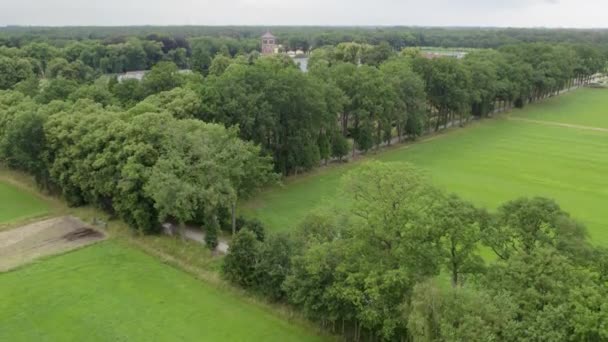 Juni 2022 Westmalle Belgien Flygfoto Över Klostret Westmalle Med Sitt — Stockvideo