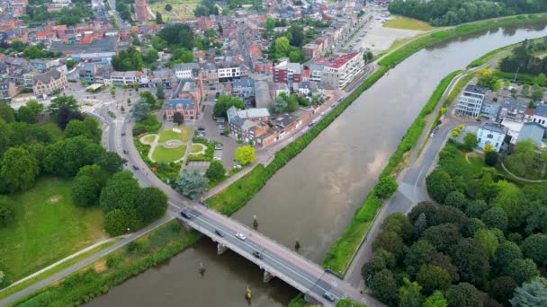 Duffel Antwerp Belgium Ιουνίου 2023 Πόλη Χωριό Duffel Στην Περιοχή — Αρχείο Βίντεο