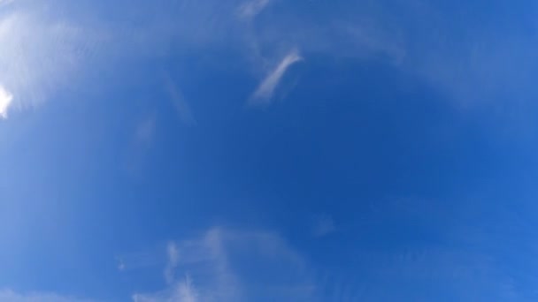 Este Sereno Metraje Captura Esencia Tranquilidad Con Cielo Azul Claro — Vídeo de stock