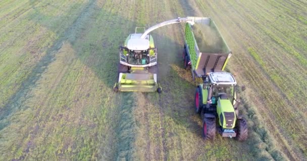 Ces Images Aériennes Captivantes Montrent Efficacité Agriculture Moderne Avec Une — Video