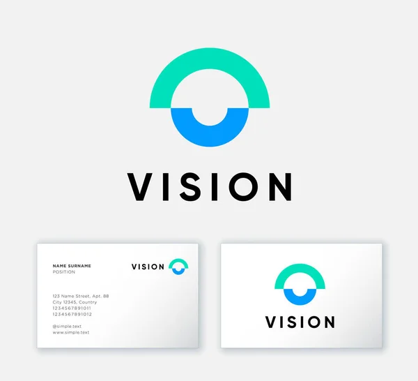 Vision Logo Eyes Clinic Ophthalmology Emblem Abstract Symbol Eye Business Royalty Free Stock Illustrations